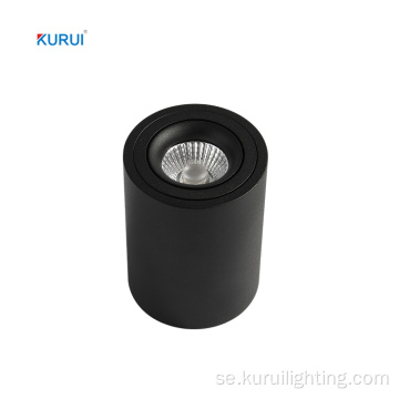 Modern aluminiumlegering dubbel rund platt LED -ljus